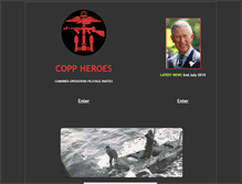 Tablet Screenshot of coppheroes.org